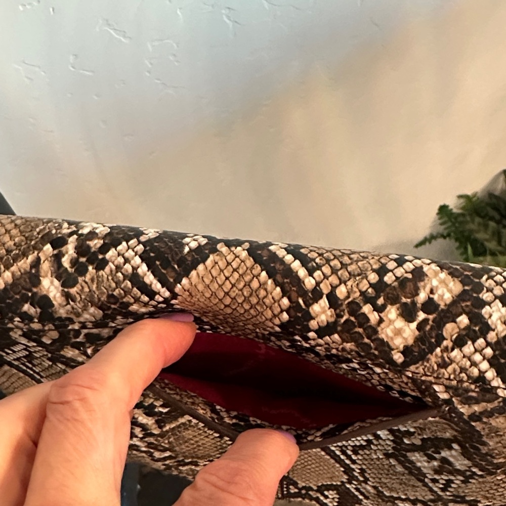 Hammitt Brown Snakeskin Crossbody Bag - Picture 4 of 5